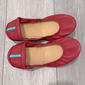 Tieks - size 7, cardinal red